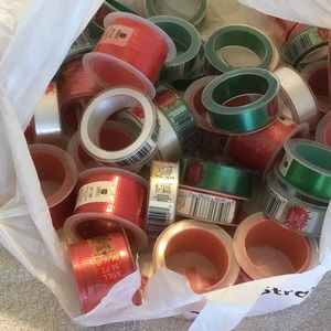 Bag of new ribbons